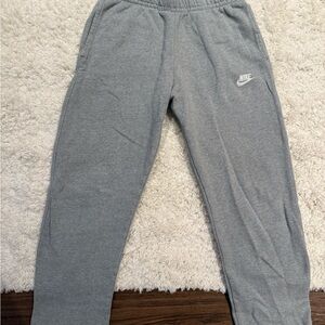 Nike Gray Fleece Joggers